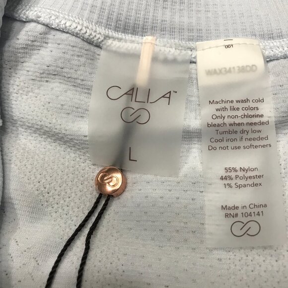 Calia Women's Seamless Quarter Zip in Light Blue Ombre size L NWT - Picture 4 of 5